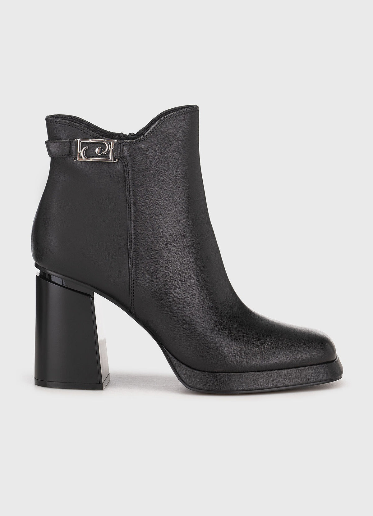 Liu Jo Nana Black Leather Boots