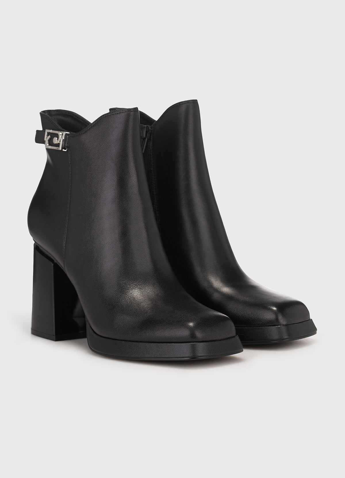 Liu Jo Nana Black Leather Boots