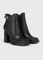 Liu Jo Nana Black Leather Boots