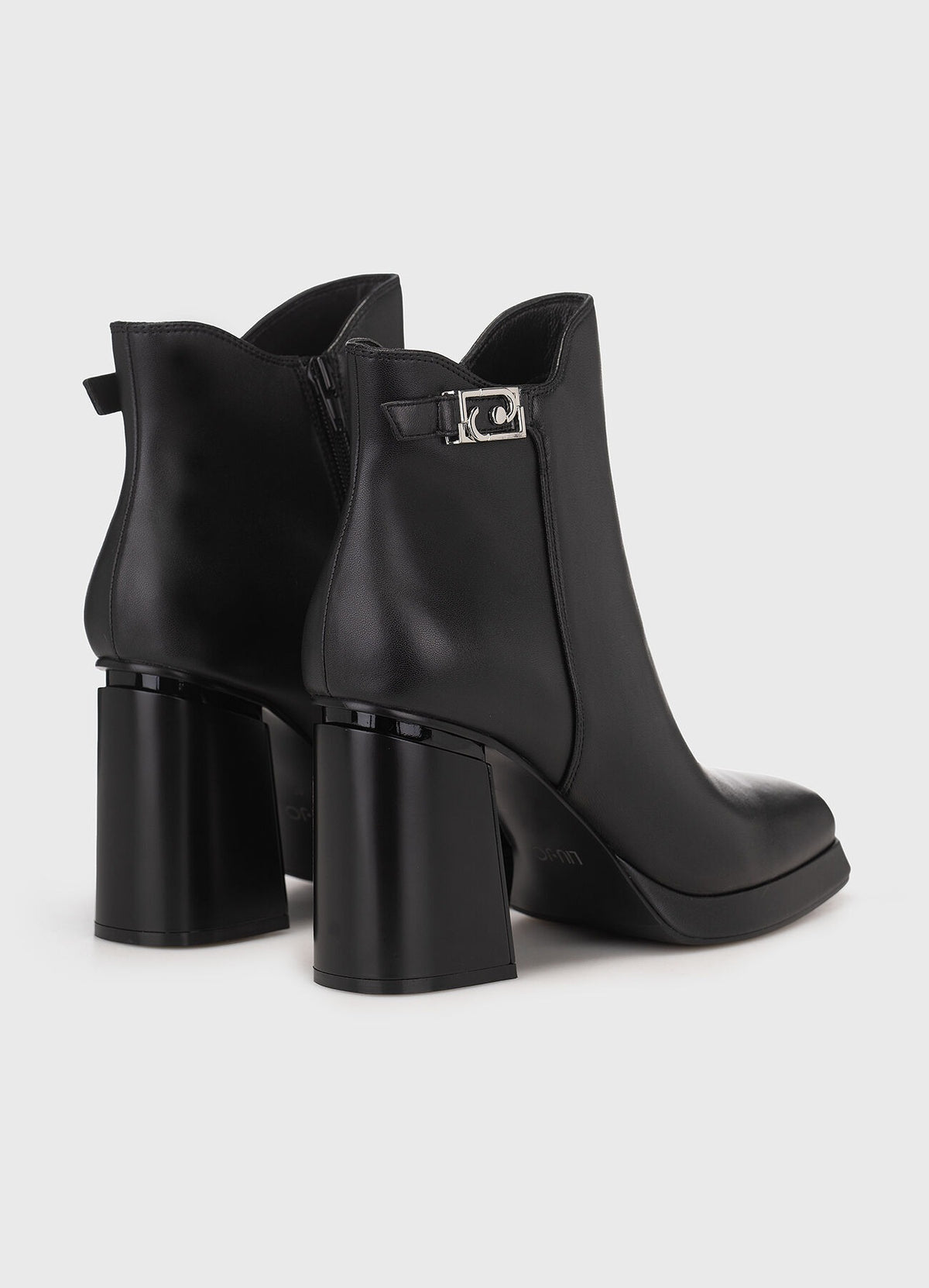 Liu Jo Nana Black Leather Boots