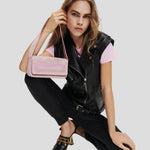 Karl Lagerfeld Pink Shoulder Bag
