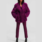 Karl Lagerfeld Faux-Fur Jacket
