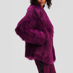 Karl Lagerfeld Faux-Fur Jacket