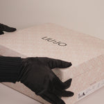 Liu Jo Nana Black Leather Boots