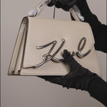 Karl Lagerfeld Crossbody Cream Bag